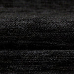 Cargar imagen en el visor de la galería, McAlister Textiles Plain Chenille Black Fabric Fabrics 

