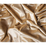 Cargar imagen en el visor de la galería, McAlister Textiles Crushed Velvet Champagne Gold Fabric Fabrics 
