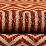 Cargar imagen en el visor de la galería, McAlister Textiles Colorado Geometric Burnt Orange Fabric Fabrics 
