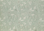 Cargar imagen en el visor de la galería, McAlister Textiles Eden Duck Egg Blue Floral Printed Fabric Fabrics 
