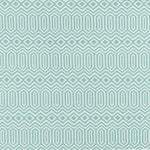 Cargar imagen en el visor de la galería, McAlister Textiles Colorado Geometric Duck Egg Blue Fabric Fabrics 1 Metre 
