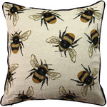 Cargar imagen en el visor de la galería, McAlister Textiles Bug&#39;s Life Bumble Bees Cushion Cushions and Covers Cover Only 
