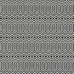 Cargar imagen en el visor de la galería, McAlister Textiles Colorado Geometric Black Fabric Fabrics 1 Metre 
