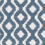 Cargar imagen en el visor de la galería, McAlister Textiles Arizona Geometric Wedgewood Blue Fabric Fabrics 1 Metre 
