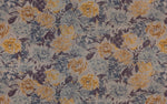 Cargar imagen en el visor de la galería, McAlister Textiles Blooma Blue, Grey and Ochre Fabric Fabrics 
