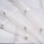 Cargar imagen en el visor de la galería, McAlister Textiles Timeless Cream Wide Width Voile Curtain Fabric Fabrics 1 Metre 
