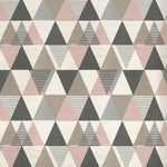 Cargar imagen en el visor de la galería, McAlister Textiles Vita Cotton Print Blush Pink Fabric Fabrics 1 Metre 
