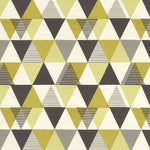 Cargar imagen en el visor de la galería, McAlister Textiles Vita Cotton Print Ochre Yellow Fabric Fabrics 1 Metre 
