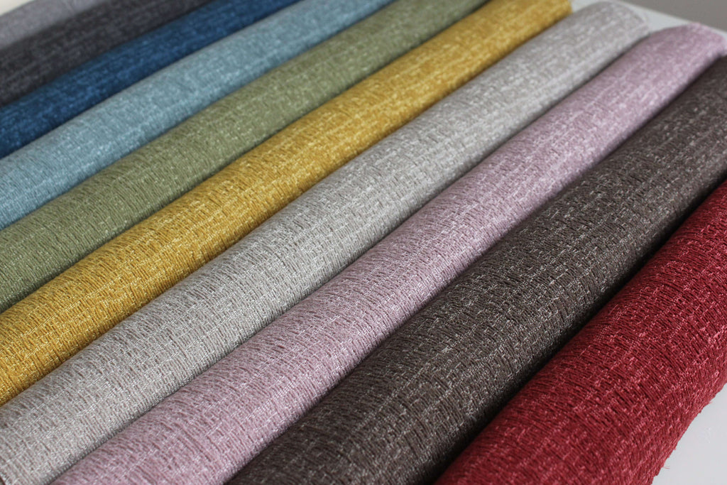 McAlister Textiles Eternity Soft Blush Chenille Fabric Fabrics 