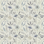 Cargar imagen en el visor de la galería, McAlister Textiles Florence Powder Blue Floral Printed Fabric Fabrics 
