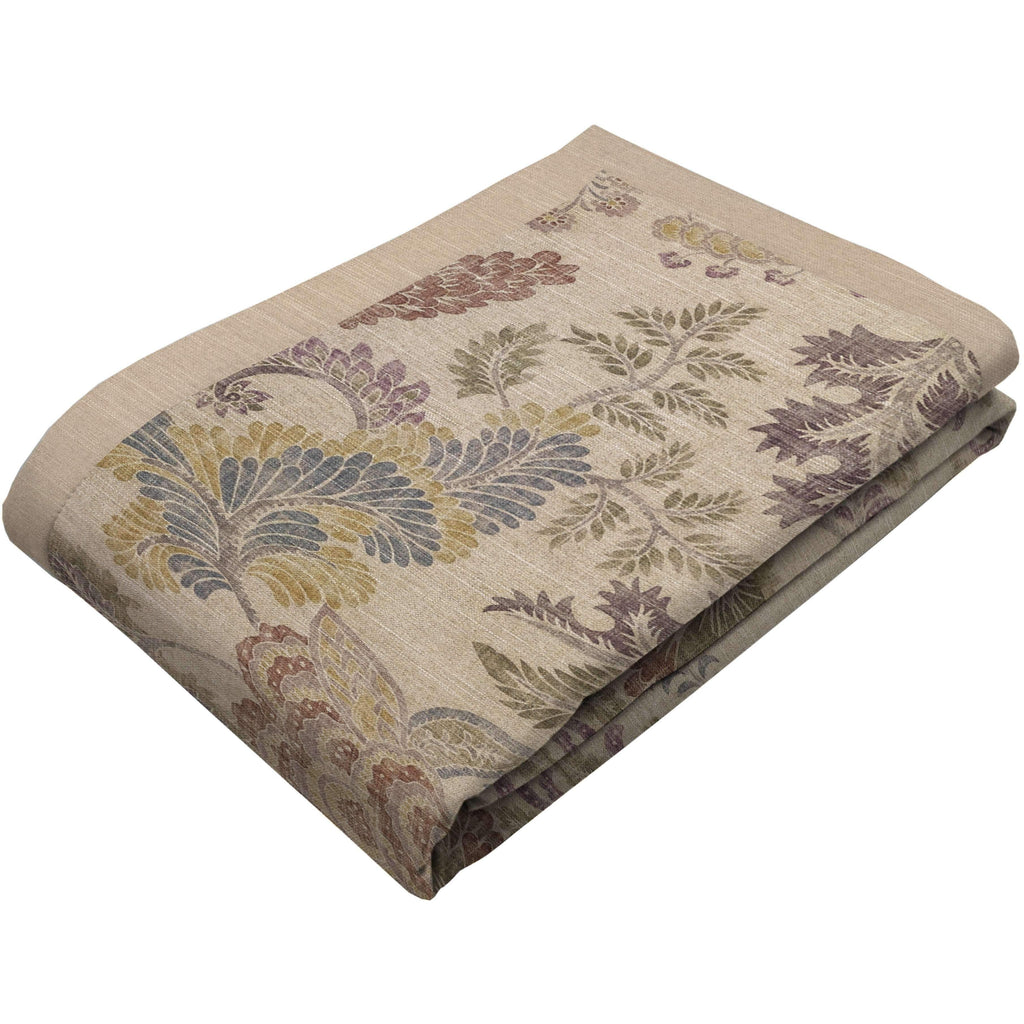 McAlister Textiles Floris Vintage Floral Linen Throw Blankets & Runners Throws and Runners Regular (130cm x 200cm) 
