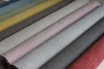 Cargar imagen en el visor de la galería, McAlister Textiles Harmony Linen Blend Grey Textured Fabric Fabrics 
