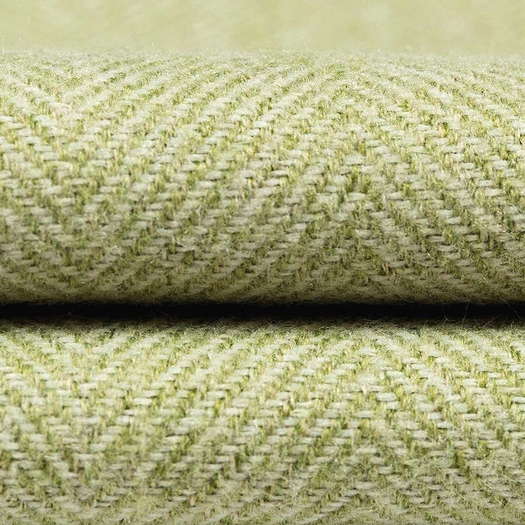 McAlister Textiles Herringbone Sage Green Fabric Fabrics 