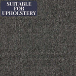 Cargar imagen en el visor de la galería, McAlister Textiles Highlands Rustic Plain Charcoal Grey Fabric Fabrics 1/2 Metre 
