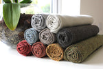 Cargar imagen en el visor de la galería, McAlister Textiles Highlands Rustic Plain Taupe Fabric Fabrics 
