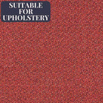 Cargar imagen en el visor de la galería, McAlister Textiles Highlands Rustic Plain Red Fabric Fabrics 1/2 Metre 

