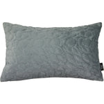 Cargar imagen en el visor de la galería, McAlister Textiles Pebble Quilted Silver Grey Velvet Pillow Pillow Cover Only 50cm x 30cm 
