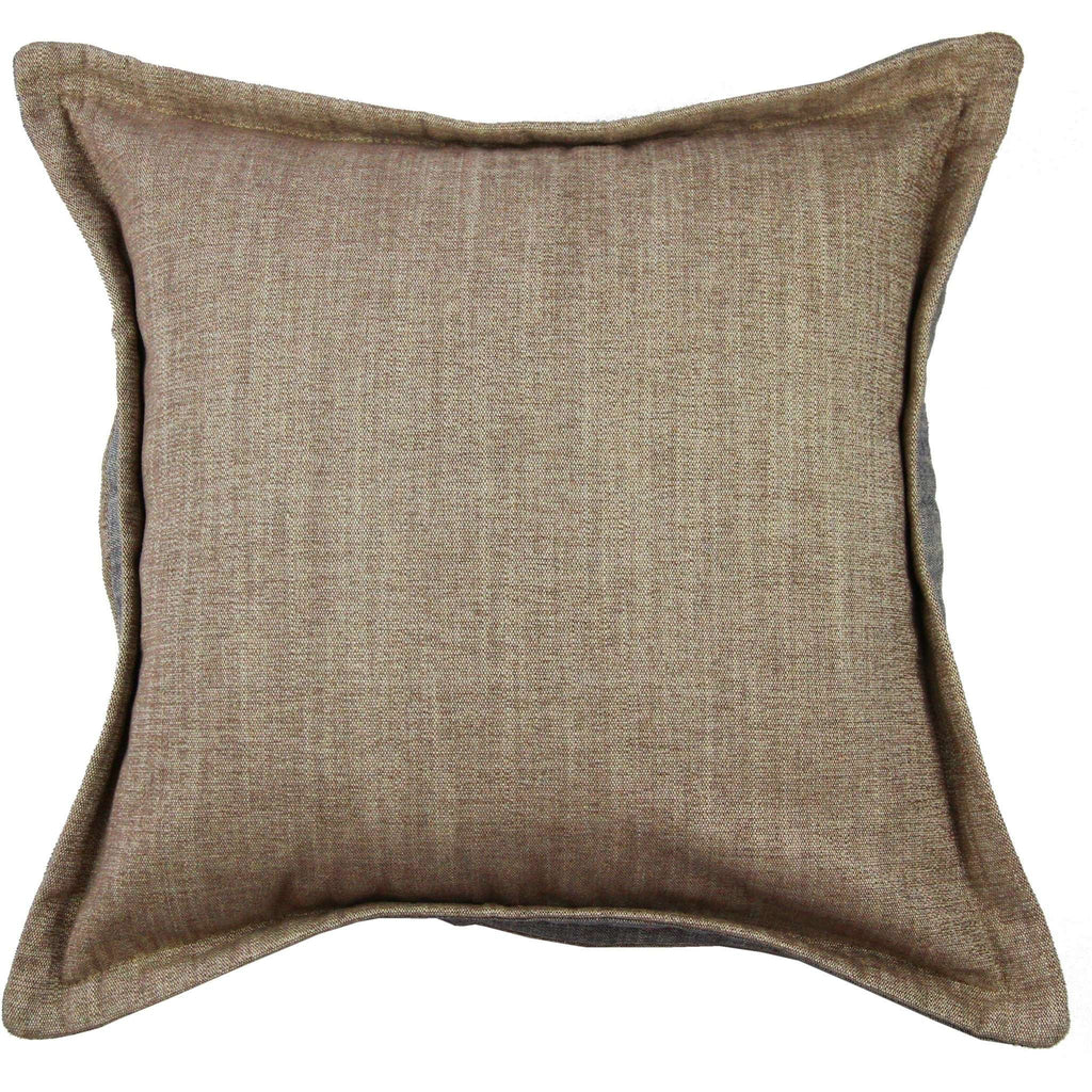 McAlister Textiles Rhumba Accent Taupe Beige + Grey Cushion Cushions and Covers Cover Only 43cm x 43cm 