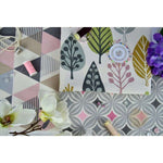 Cargar imagen en el visor de la galería, McAlister Textiles Vita Cotton Print Blush Pink Fabric Fabrics 
