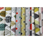Cargar imagen en el visor de la galería, McAlister Textiles Vita Cotton Print Ochre Yellow Fabric Fabrics 
