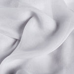 Cargar imagen en el visor de la galería, McAlister Textiles Infinity White Contract Voile Unlined Curtains - Single Panel Tailored Curtains 
