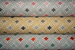Cargar imagen en el visor de la galería, McAlister Textiles Laila Ochre Yellow and Grey FR Fabric Fabrics 
