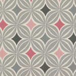 Cargar imagen en el visor de la galería, McAlister Textiles Laila Blush Pink and Grey FR Fabric Fabrics 
