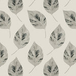 Cargar imagen en el visor de la galería, McAlister Textiles Leaf Soft Grey Floral Cotton Print Fabric Fabrics 1/2 Metre 

