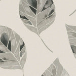 Cargar imagen en el visor de la galería, McAlister Textiles Leaf Soft Grey Floral Cotton Print Fabric Fabrics 
