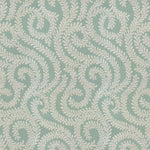 Cargar imagen en el visor de la galería, McAlister Textiles Little Leaf Duck Egg Blue Fabric Fabrics 1 Metre 
