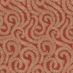 Cargar imagen en el visor de la galería, McAlister Textiles Little Leaf Burnt Orange Fabric Fabrics 1 Metre 
