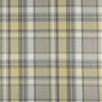 Cargar imagen en el visor de la galería, McAlister Textiles Heritage Tartan Mustard Yellow + Grey Curtain Fabric Fabrics 
