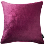 Cargar imagen en el visor de la galería, McAlister Textiles Fuchsia Pink Crushed Velvet Cushions Cushions and Covers Cover Only 43cm x 43cm 
