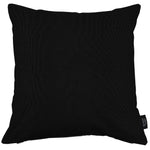 Cargar imagen en el visor de la galería, McAlister Textiles Sorrento Black Outdoor Cushions Cushions and Covers Cover Only 43cm x 43cm 
