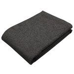 Cargar imagen en el visor de la galería, McAlister Textiles Highlands Charcoal Grey Throws &amp; Runners Throws and Runners Bed Runner (50cm x 240cm) 
