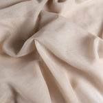Cargar imagen en el visor de la galería, McAlister Textiles Tranquility Natural FR Unlined Voile Curtains - Single Panel Tailored Curtains 
