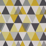 Cargar imagen en el visor de la galería, McAlister Textiles Vita Ochre Yellow and Grey FR Fabric Fabrics 1/2 Metre 
