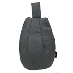 Cargar imagen en el visor de la galería, McAlister Textiles Savannah Charcoal Grey Tablet Stand Mini Bean Bag 
