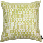Cargar imagen en el visor de la galería, McAlister Textiles Colorado Geometric Yellow Cushion Cushions and Covers Polyester Filler 43cm x 43cm 
