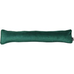 Cargar imagen en el visor de la galería, McAlister Textiles Matt Emerald Green Velvet Draught Excluder Draught Excluders 18 x 80cm 
