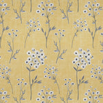 Cargar imagen en el visor de la galería, McAlister Textiles Meadow Yellow Floral Cotton Print Fabric Fabrics 1/2 Metre 
