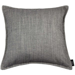 Cargar imagen en el visor de la galería, McAlister Textiles Rhumba Charcoal Grey Cushion Cushions and Covers Cover Only 43cm x 43cm 
