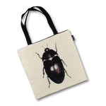 Cargar imagen en el visor de la galería, McAlister Textiles Black Beetle Tapestry Tote Bag Tote Bag 
