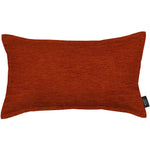 Cargar imagen en el visor de la galería, McAlister Textiles Plain Chenille Burnt Orange Pillow Pillow Cover Only 50cm x 30cm 
