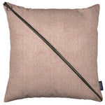 Cargar imagen en el visor de la galería, McAlister Textiles Herringbone Diagonal Zip Lilac Purple Cushion Cushions and Covers Cover Only 43cm x 43cm 
