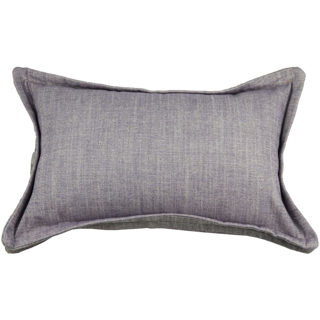 McAlister Textiles Rhumba Accent Lilac Purple + Grey Pillow Pillow Cover Only 50cm x 30cm 